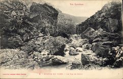 CPA La Lozere Gorges du Tarn Le Pas de Souci 