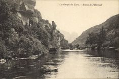 CPA Les Gorges du Tarn Source de l'Hironcel 