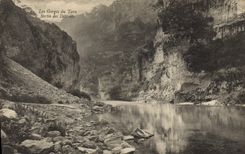 CPA Les Gorges du Tarn Sortie des Detroits 