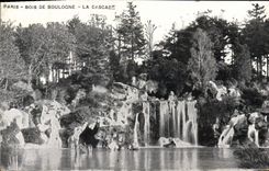 CPA Paris Bois de Boulogne La Cascade 