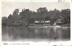 CPA Paris Le Lac du Bois de Boulogne 