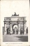 CPA Paris Arc de Triomphe du Carrousel 