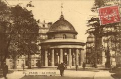 CPA Paris La Rotonde du Parc Monceau 