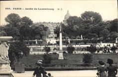CPA Paris Jardin du Luxembourg 