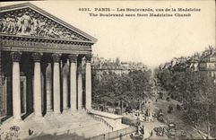 CPA Paris Les Boulevards vus de la Madeleine 