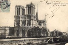 CPA Paris Notre Dame La Facade 