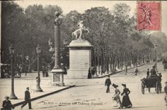 CPA Paris Avenue des Champs Elysees 
