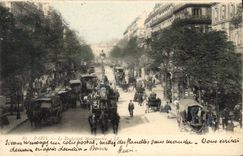 CPA Paris Le Boulevard Montmartre 