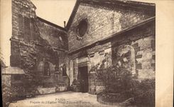 CPA Paris Facade de l'Eglise Saint Julien le Pauvre 