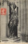 CPA Abbaye de Saint Denis Tombeau de Henri II et de Catherine de Medicis la force par Germain Pilon 