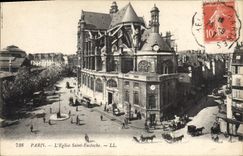 CPA Paris L'Eglise Saint Eustache 