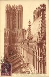 CPA Vue des Tours de la Cathedrale Paris