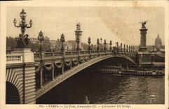 CPA Paris Le Pont Alexandre III 