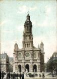 CPA Paris Eglise de la Trinite
