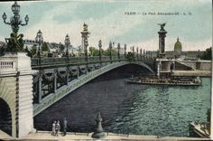 CPA Paris Le Pont Alexandre III 