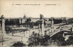 CPA Paris Le Pont Alexandre III 
