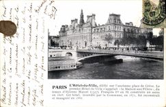CPA Paris L'Hotel de Ville 
