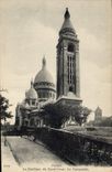 CPA Paris La Basilique du Sacre Coeur Le Campanile 