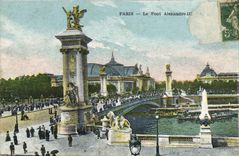 CPA Paris Le Pont Alexandre III 