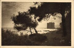 CPA Cannes L'lle Saint Honorat Le Vieux Chateau 