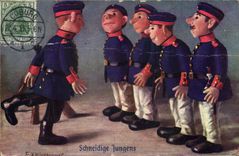 CPA Schneidige Jungens Militaria