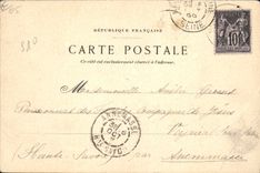 CPA Lac d'Enghien les Bains Carte 1899