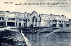 CPA Grenoble 1925 Exposition Internationale de Houille blanche et du Tourisme Le Grand Palais de la 