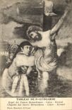CPA Tableau de Ste Ludgarde Chapelle des Soeurs Bernardines Colen Kerniel 