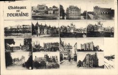 CPA Chateaux de Touraine 