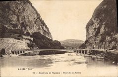 CPA Environs de Yenne Pont de la Balme 