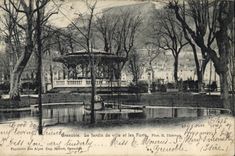 CPA Grenoble Le jardin de ville et les Forts 