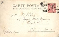 CPA Grenoble Le jardin de ville et les Forts 