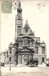 CPA Paris Eglise St Etienne du Mont 