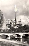 CPA Paris Vue sur Notre Dame 
