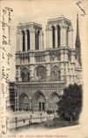 CPA Paris Notre Dame Facade Principale 