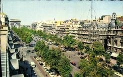 CPA Paris Avenue des Champs Elysees 