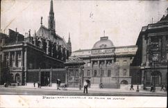 CPA Paris Sainte Chapelle Au Palais de Justice 