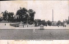 CPA Paris Les Tuileries & La Terrasse de l'Orangerie 