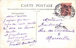 CPA Paris Le Senat et le Jardin du Luxembourg