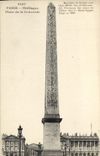 CPA Paris Obelisque Place de la Concorde 