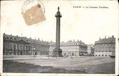 CPA Paris La Colonne Vendome 