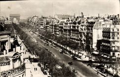 CPA Paris Avenue des Champs Elysees 