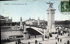 CPA Paris Le Pont Alexandre III 