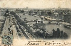 CPA Panorama de Paris 