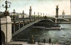 CPA Paris Le Pont Alexandre III 