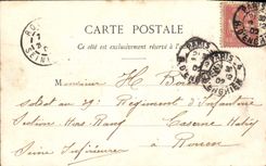 CPA Paris Bois de Boulogne Allee des Acacias Chevaux