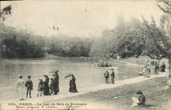 CPA Paris Le Lac du Bois de Boulogne 