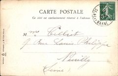 CPA Paris Bois de Boulogne Allee des Acacias