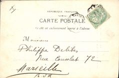 CPA Aix en Provence Eglise de la Madeleine & College de Jeunes Filles 