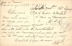 CPA Aix en Provence La Place des Precheurs Eglise de la Madeleine 